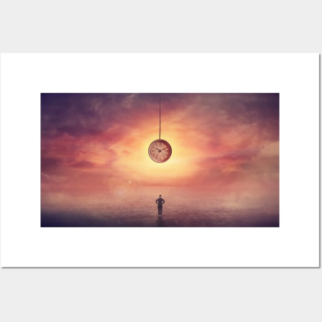 sun clock Wall Art by 1STunningArt